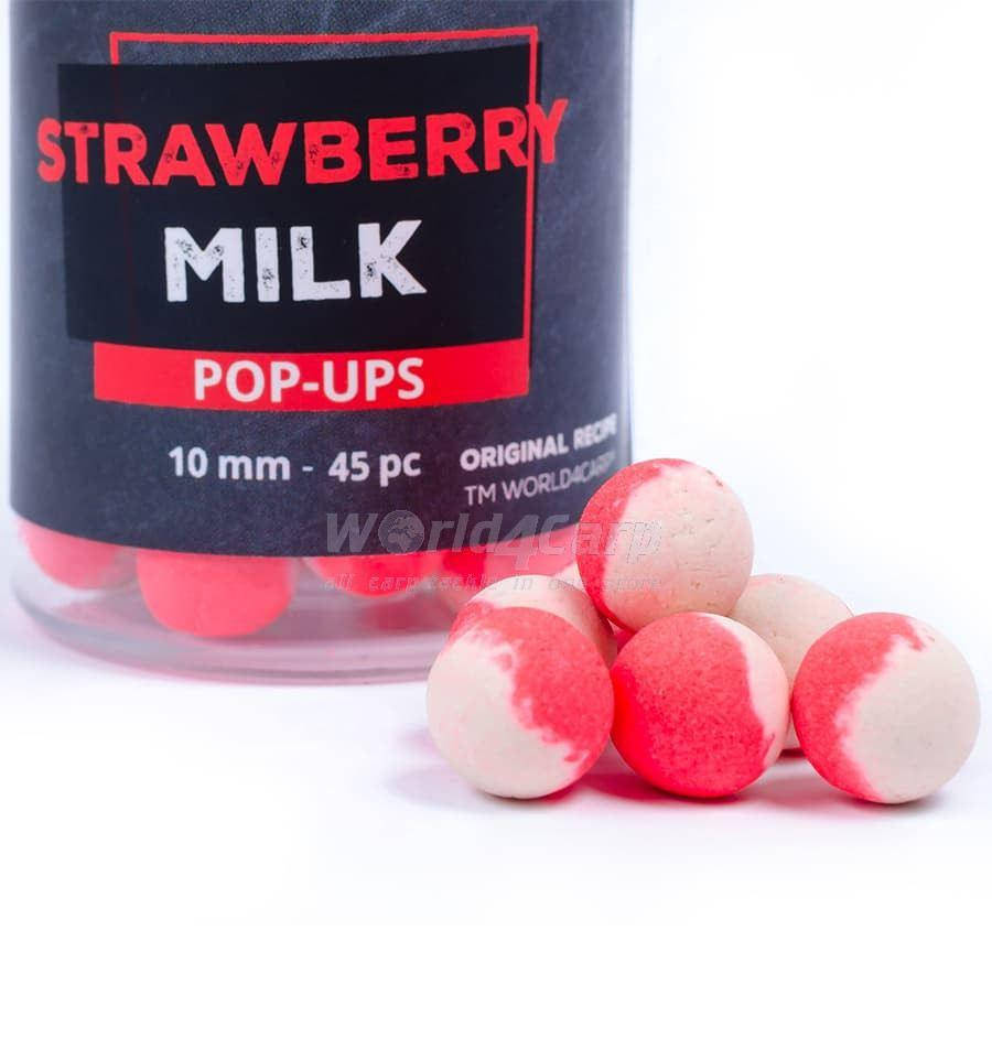

Бойлы плавающие Strawberry & Milk, 10 мм