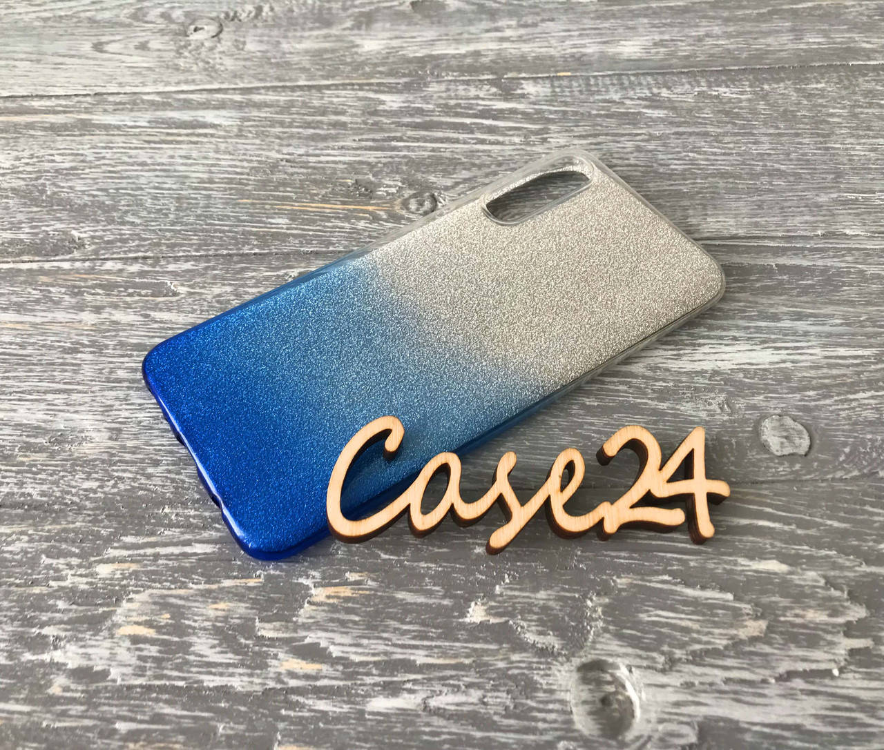 

TPU чехол Gradient для Samsung Galaxy A50 (5 цветов) синий