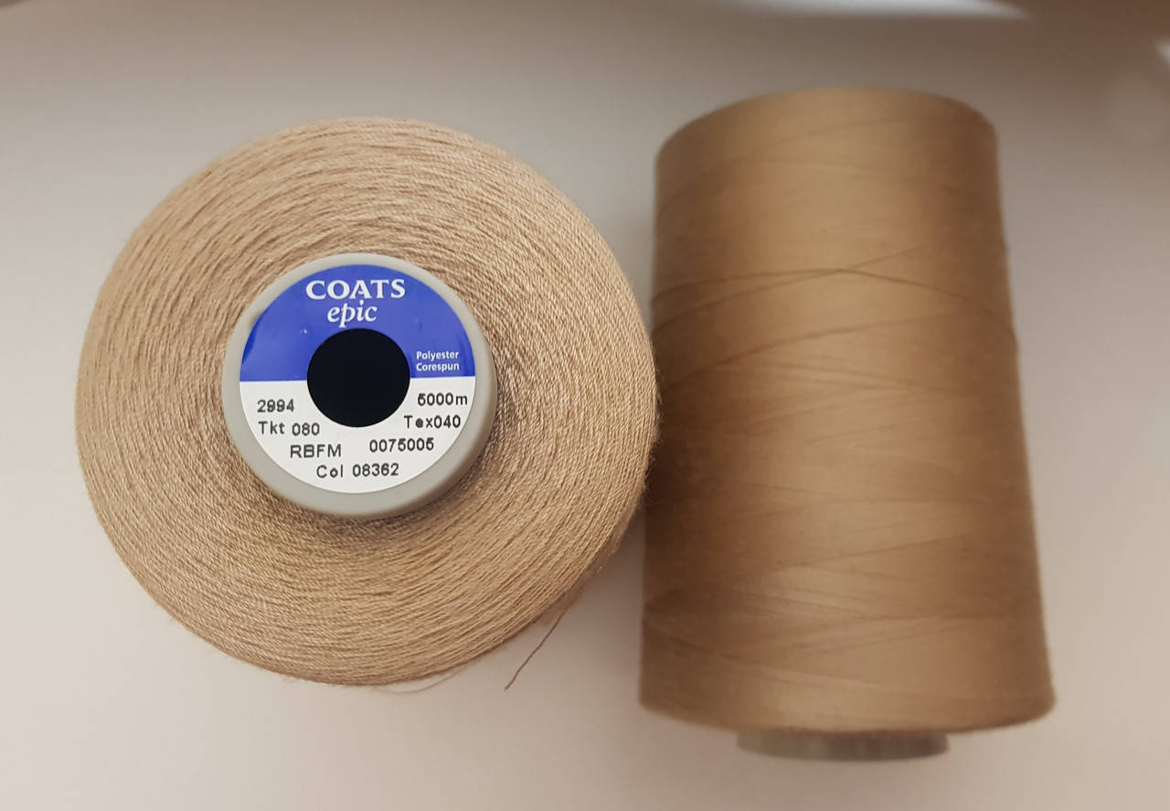 

Нитки армовані Coats Epic 08382 80, 5000м кремова