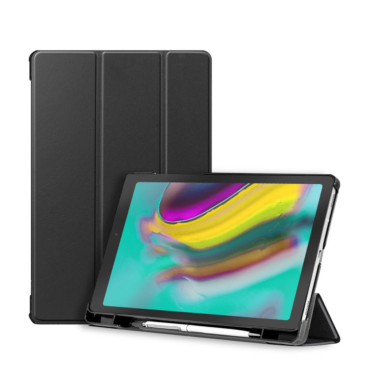 

Чехол AIRON Premium NEW для Samsung Galaxy TAB 10.5 S5E T720 (2019) с защитной пленкой и салфеткой Black, Черный