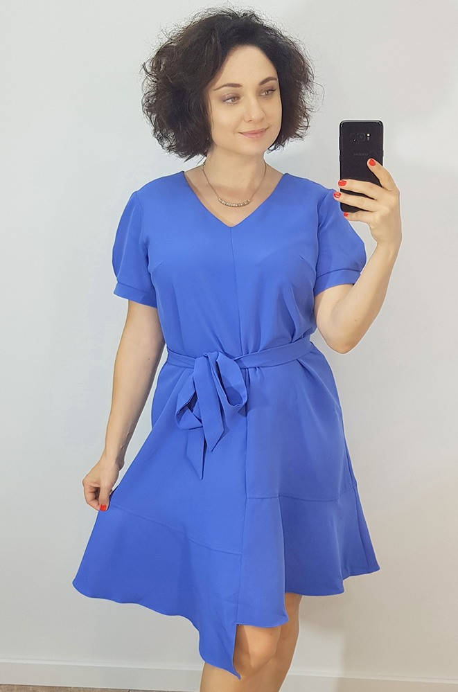 

Платье женское голубое TRG 121835M