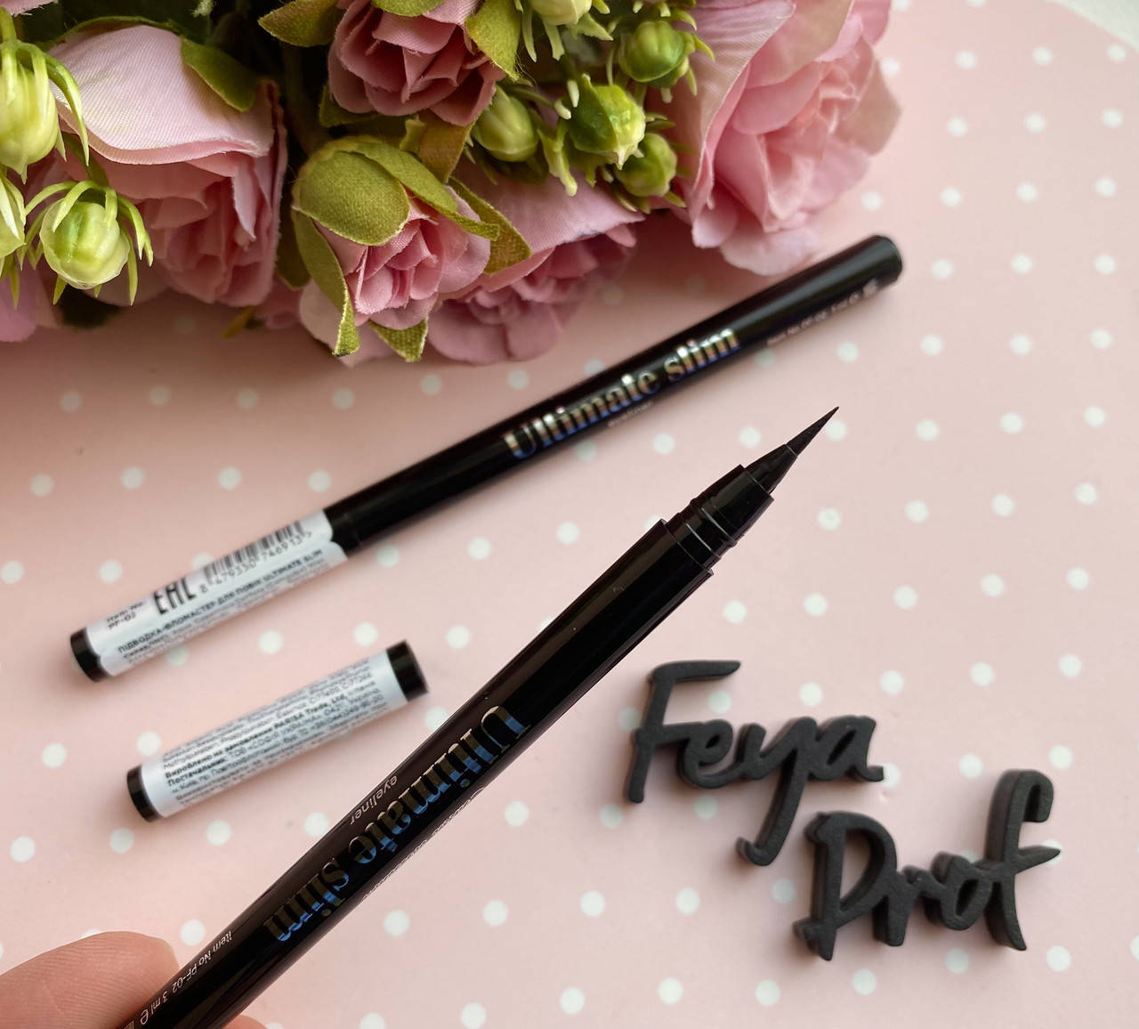 

Подводка фломастер Parisa Ultimate Slim PF-02, Черный