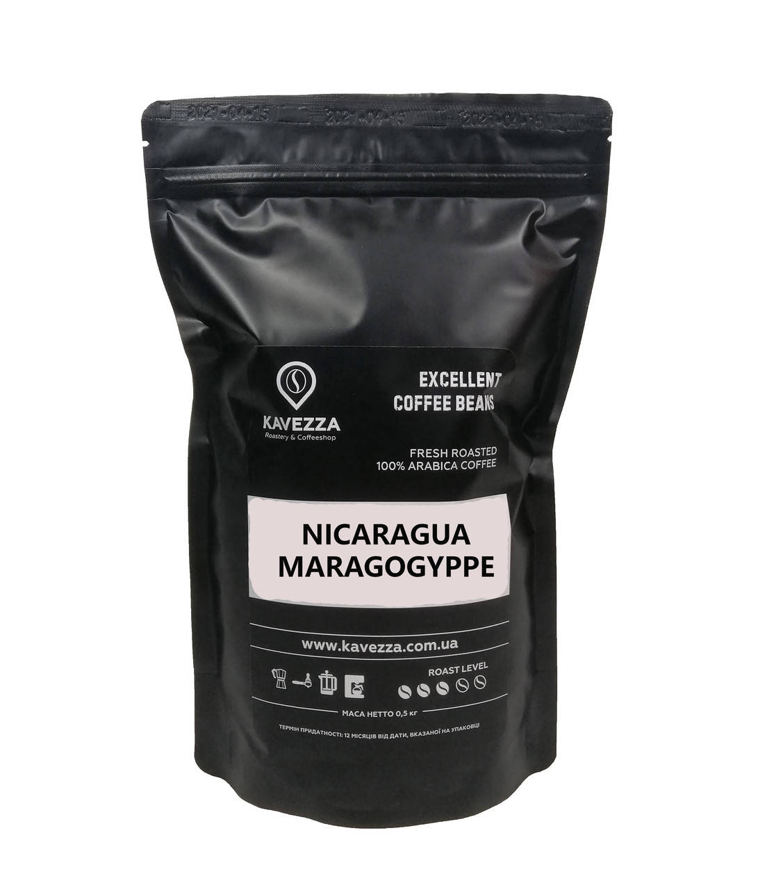 

Нікарагуа Марагоджип (Nicaragua Maragogype), 500 г (100% арабіка)