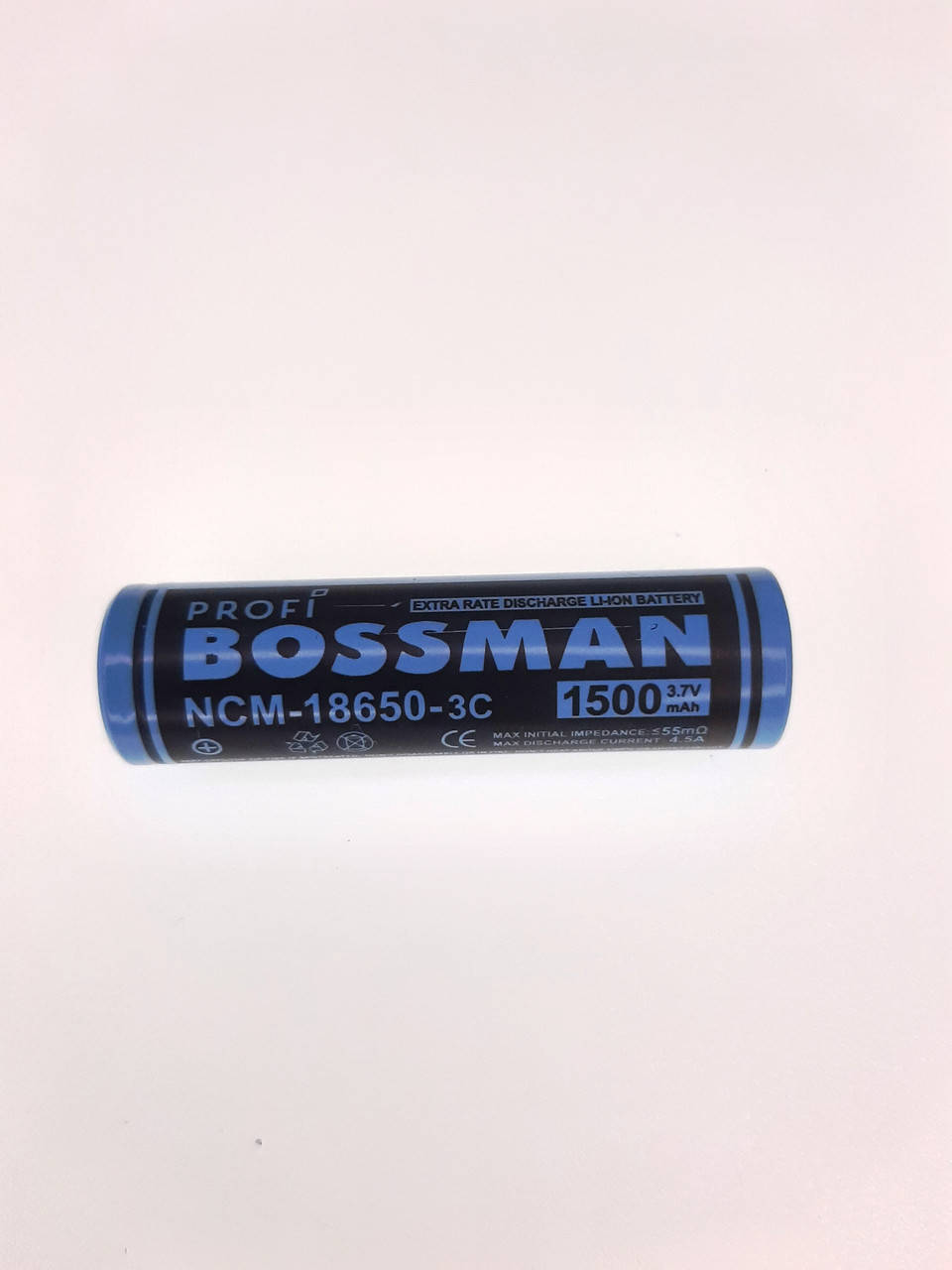 

Аккумулятор Bossman NCM18650H-3C 1500mAh Оригинал