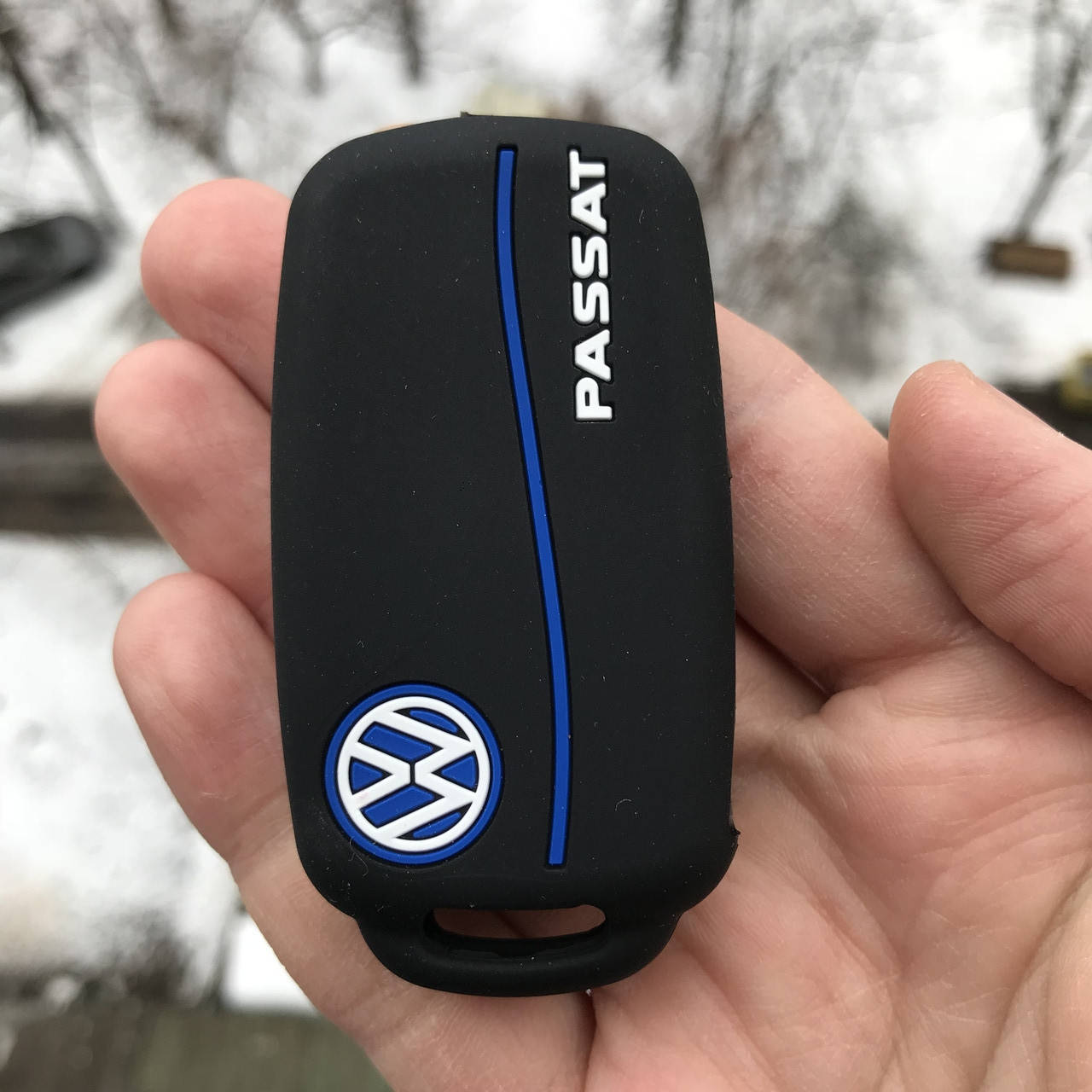 

Силиконовый чехол для ключа Volkswagen Passat,Golf,Tiguan,Touareg,Polo, Jetta,Amarok,Beetle,Bora,Сaddy,Passat, Черный