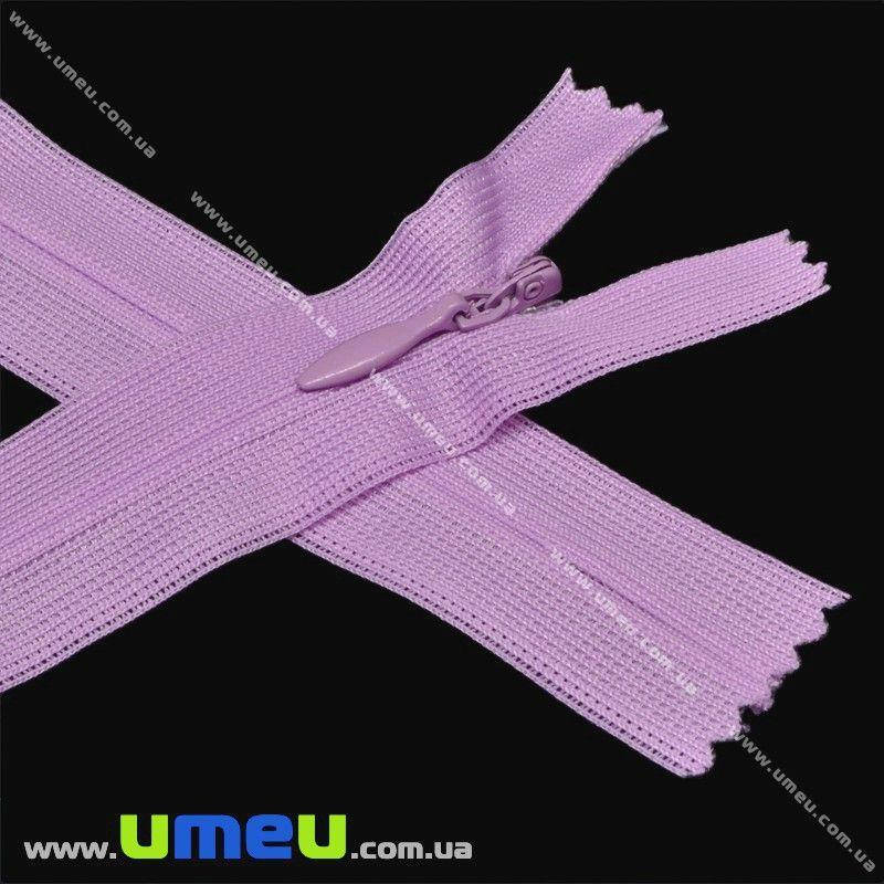 

Молния потайная неразъемная, 50 см, Тип 3, Сиреневая, 1 шт (ZIP-016035)