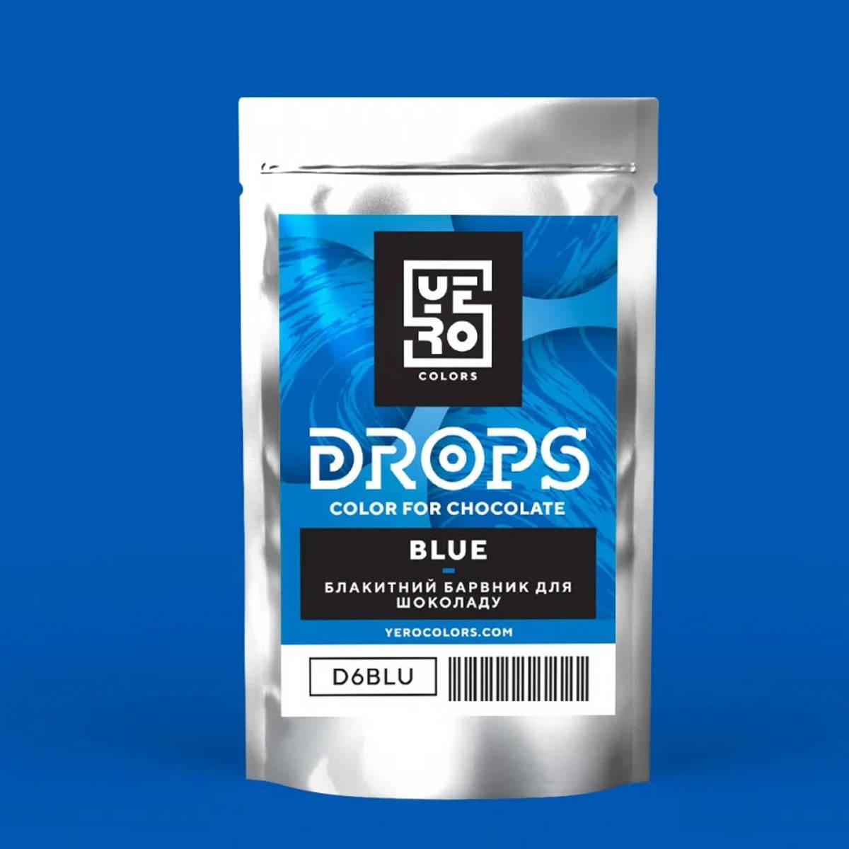 

Жирорастворимый краситель в дропсах Синий ,6г