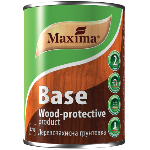 

Деревозахисна грунтовка алкідна Maxima 0,75л