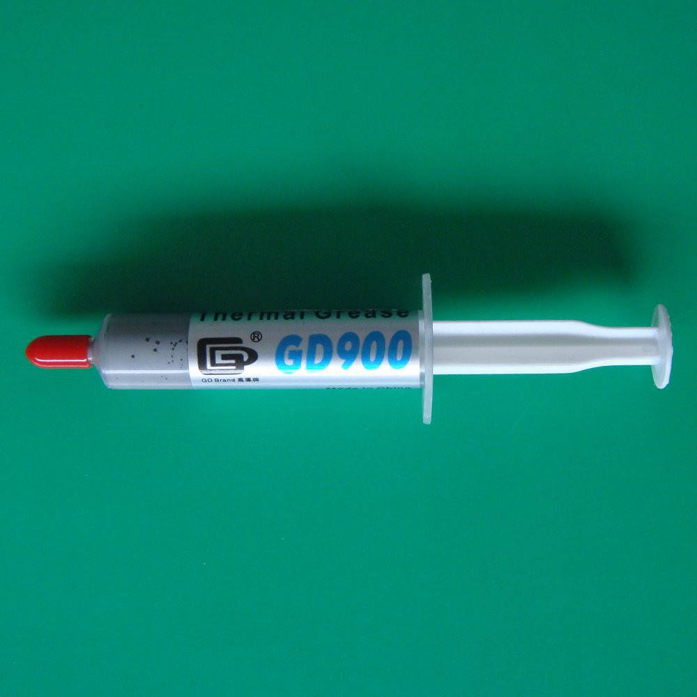 

Термопаста GD900 в шприце - 3 грамма; 4.8W/m.k; -50...200C