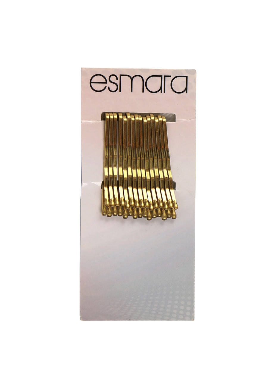 

Невидимки для волос 15 шт ESMARA - золотой LI-440169