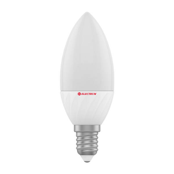 

ЛАМПА СВЕТОДИОДНАЯ СВЕЧА LC-12 6W E14 4000K