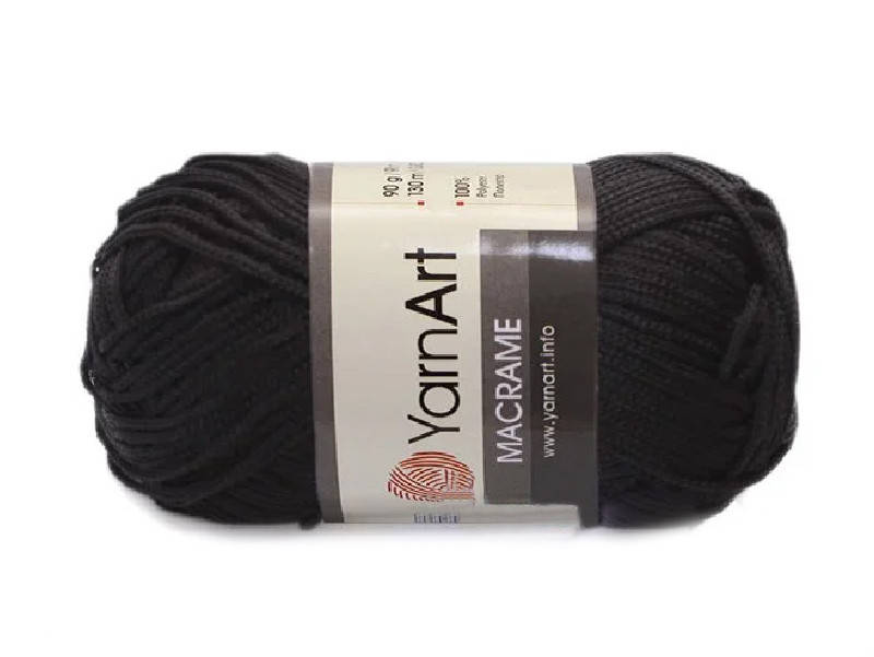 

YarnArt Macrame, Черный №148