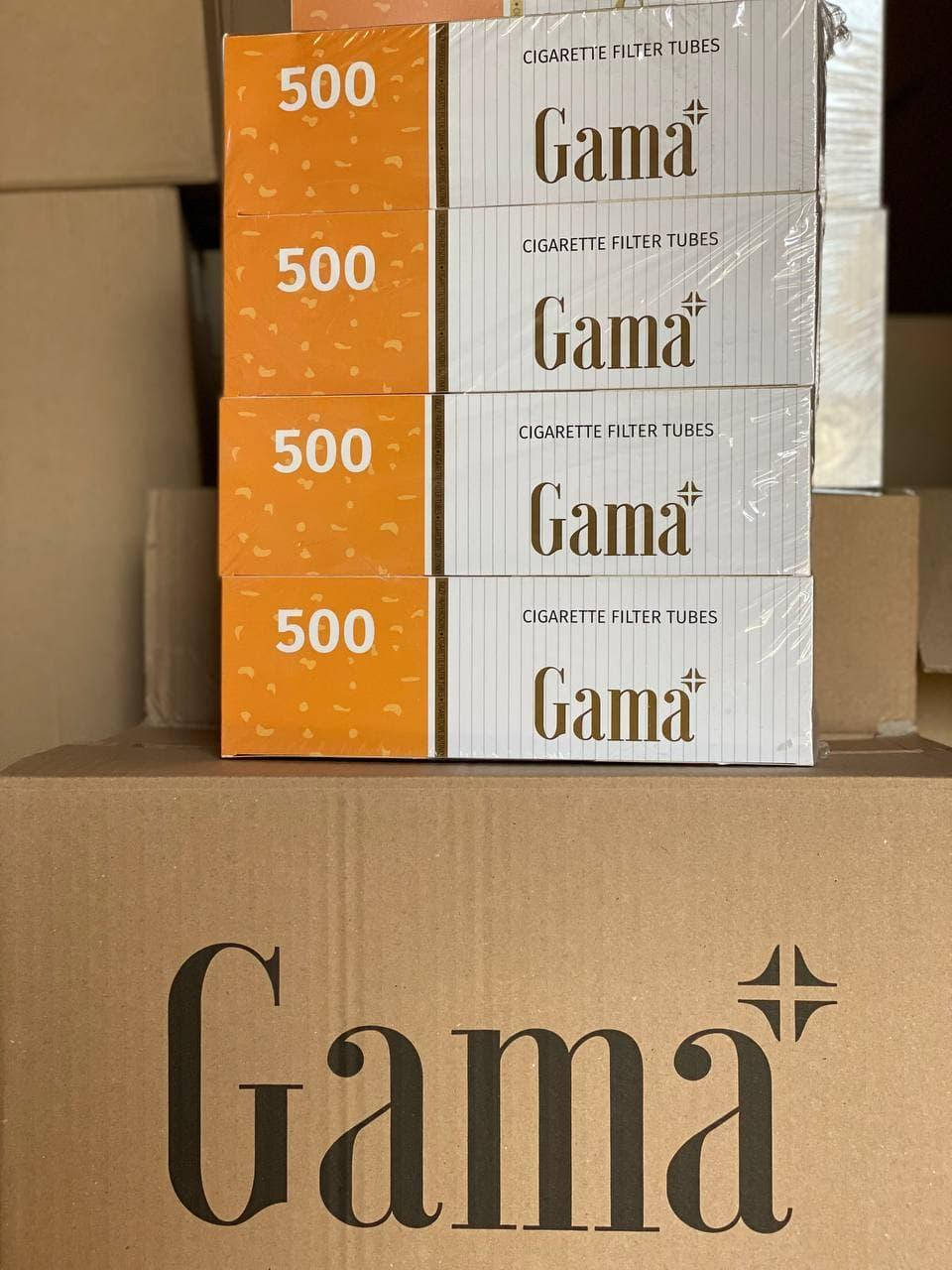

Бумажные гильзы для набивки сигарет табаком Gama Classic 10 000 шт