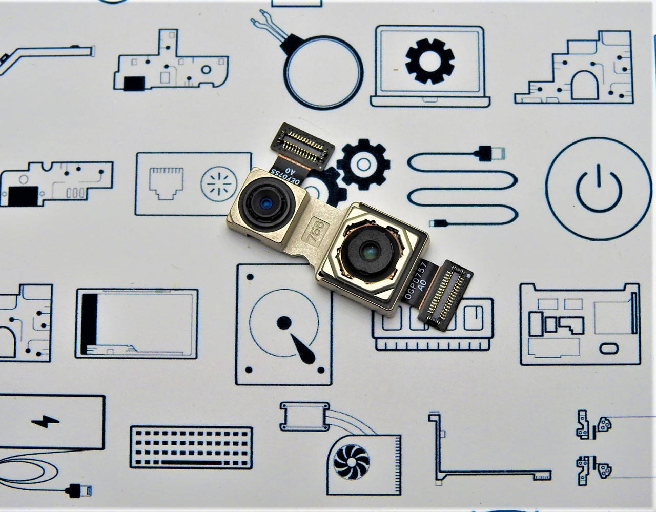 

Основная камера Xiaomi Redmi Note 5 (задняя) Сервисный оригинал с разборки