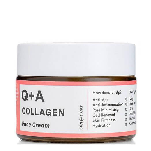 

Питательный крем для увядающей и обезвоженной кожи Q+A Collagen Face Cream 50 мл