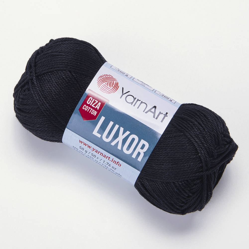 

YarnArt Luxor (Ярн Арт Луксор) № 1215 черный (Пряжа хлопок, нитки для вязания)