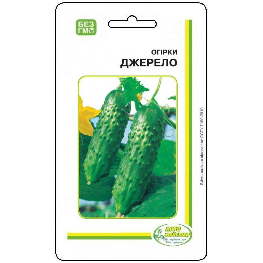 

Семена Огурцов Джерело UA 5 г Агро Майстер (000298)