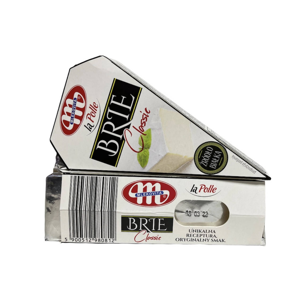 

Сир Брі Brie Classic La polle Mlekovita м'який з білою пліснявою, 125 г 5900512980812