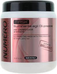 

Brelil NUMERO Маска для додання блиску c цінними маслами