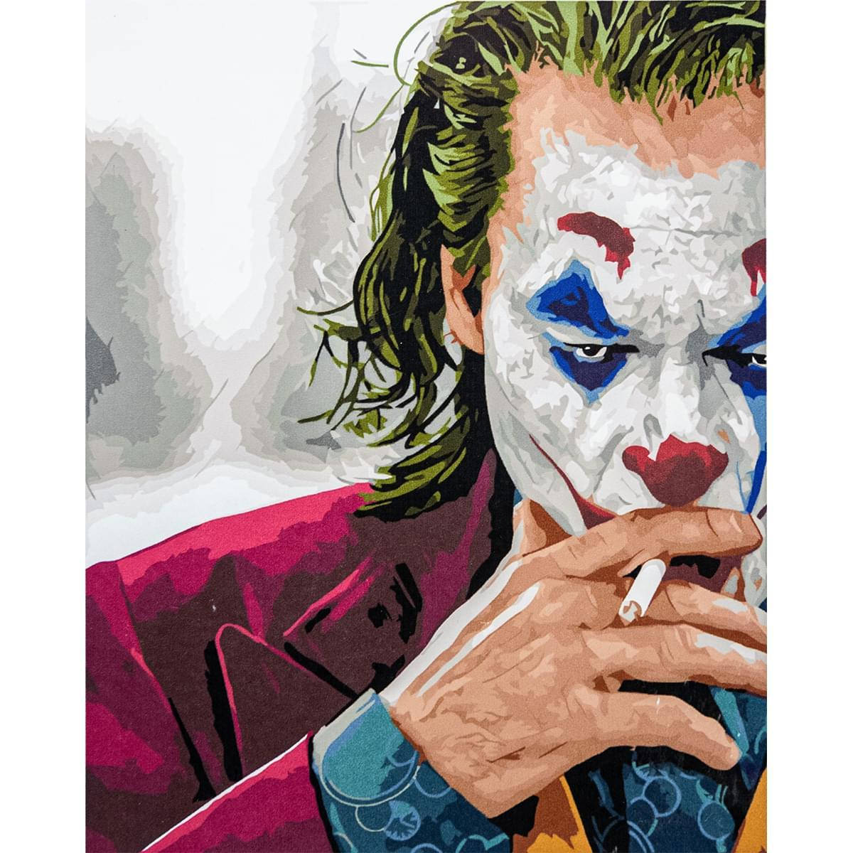 

Картина по номерам джокер 40х50 см Strateg VA-3088 "Джокер"