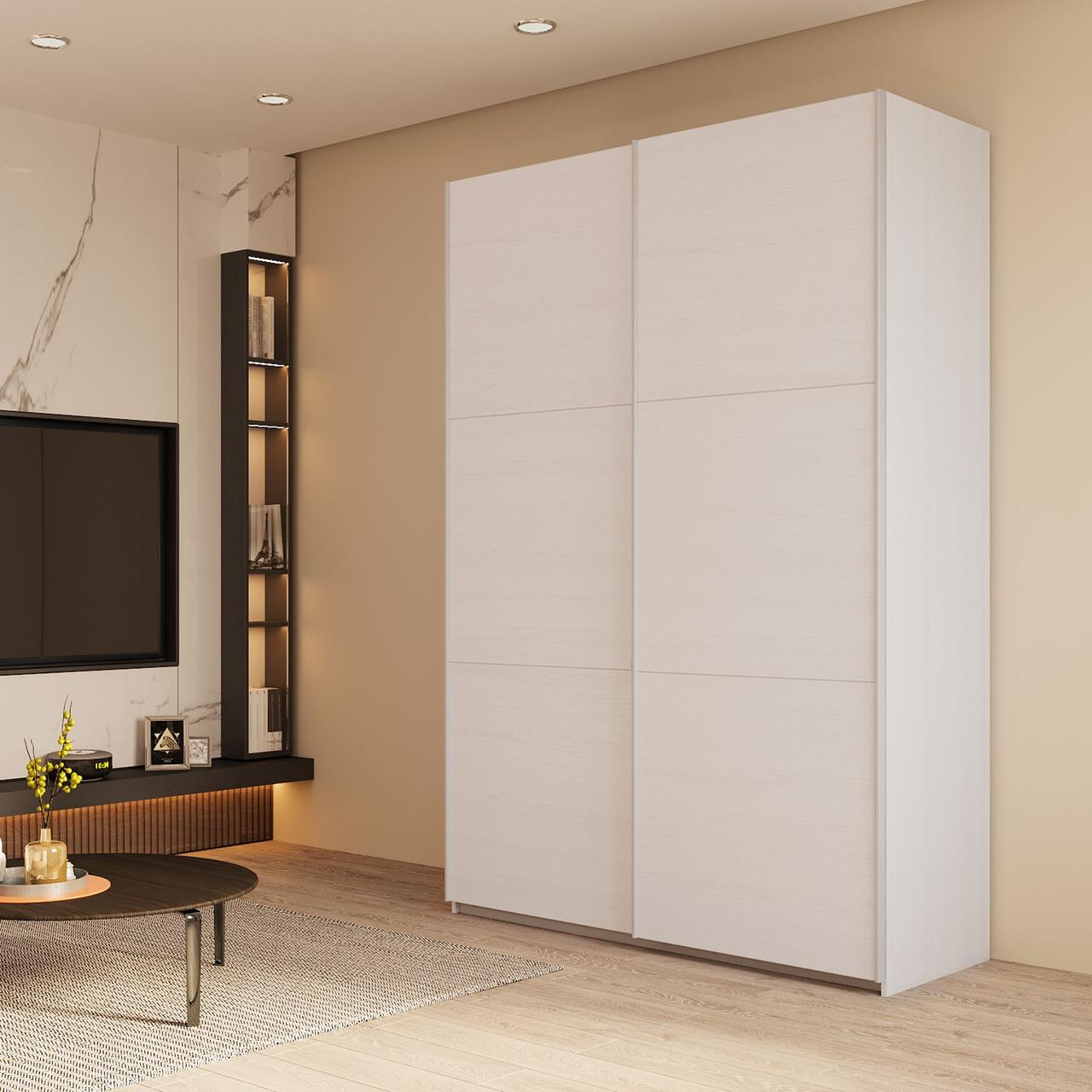 Шафа купе Doros G-Caiser Білий 2 ДСП / 3 частини 160х60х240 (42002104) 4