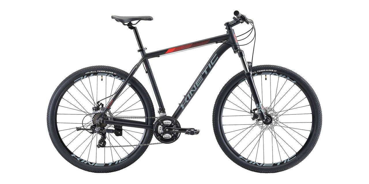 

Велосипед KINETIC STORM 29" черный 2022 22"-190-205см