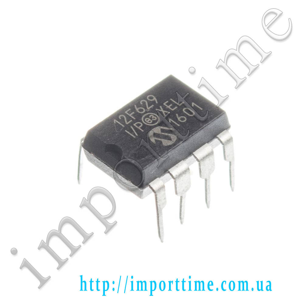 

Микросхема PIC12F629P (DIP8)