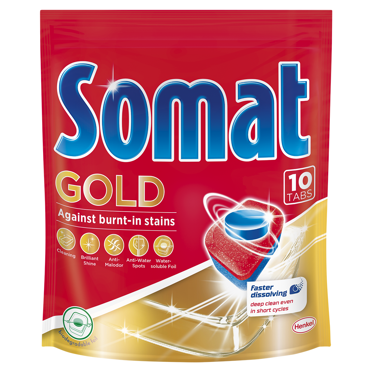 

Таблетки для посудомийної машини Somat Gold 10 шт