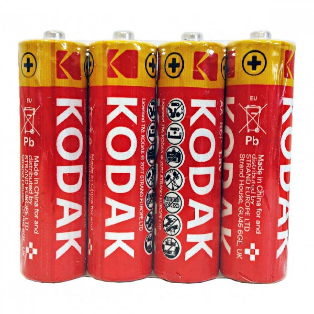 

Батарейки Kodak Super Heavy Duty AA 4шт.