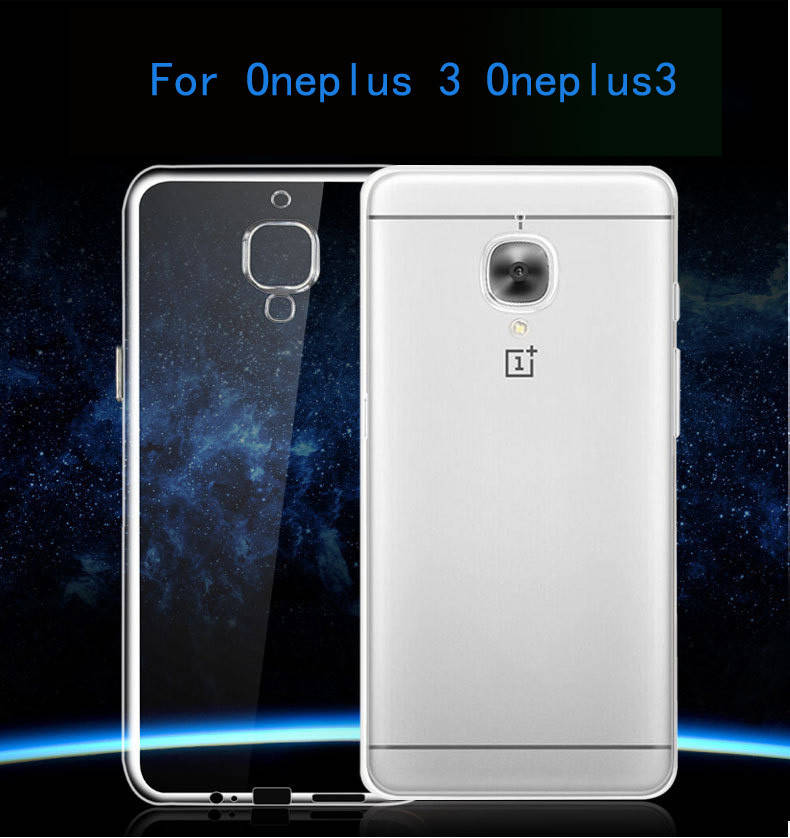 

Ультратонкий 0,3 мм чехол для OnePlus 3 / 3T прозрачный