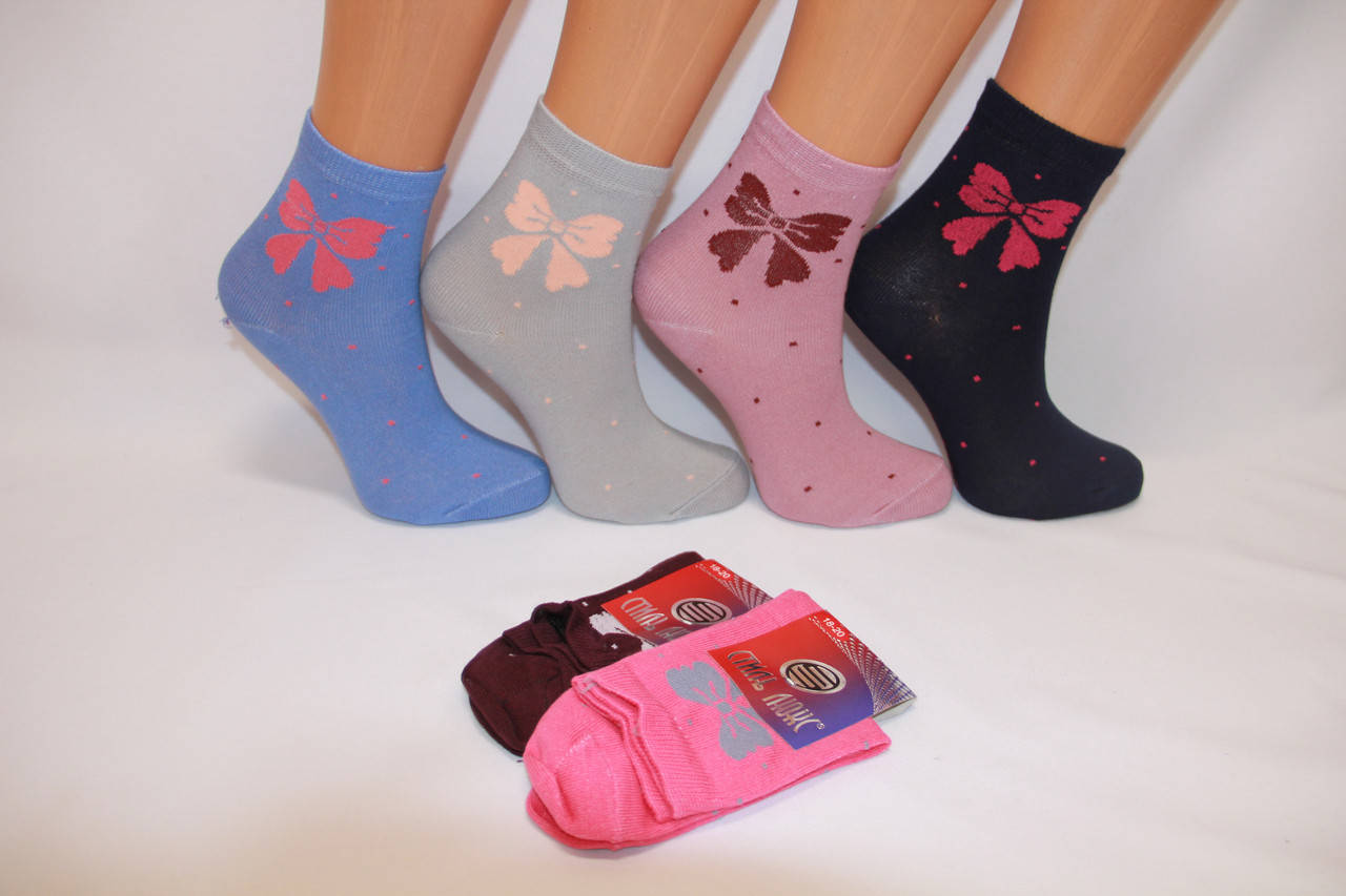 

Подростковые носки средние с хлопка Стиль Люкс 18-20 905