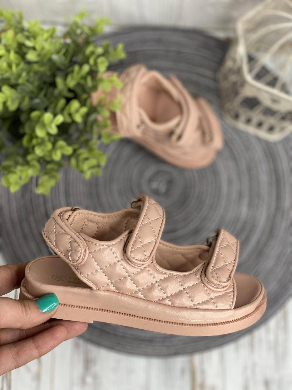 

Модные детские босоножки лето 2021 в пудре для девочек р.25-30!!! ТМ Doremi 29