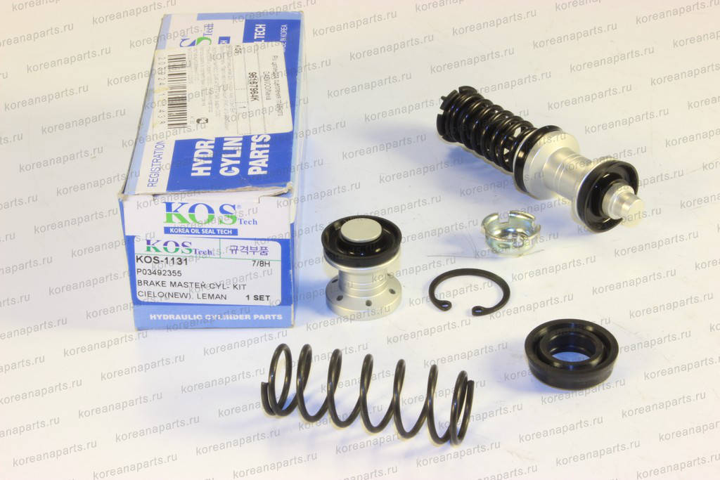 

Ремкомплект ГТЦ главного тормозного цилиндра Ланос 1,6 Нубира (D=22мм) 03492355 KOS-KIT KOS-1131