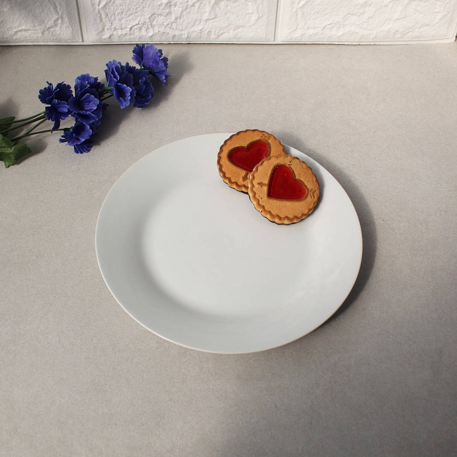 

Тарелка пирожковая фарфоровая HLS 17,5 см (4400), Белый