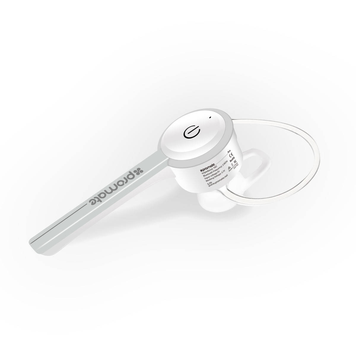 

Bluetooth гарнитура Ace White, Белый