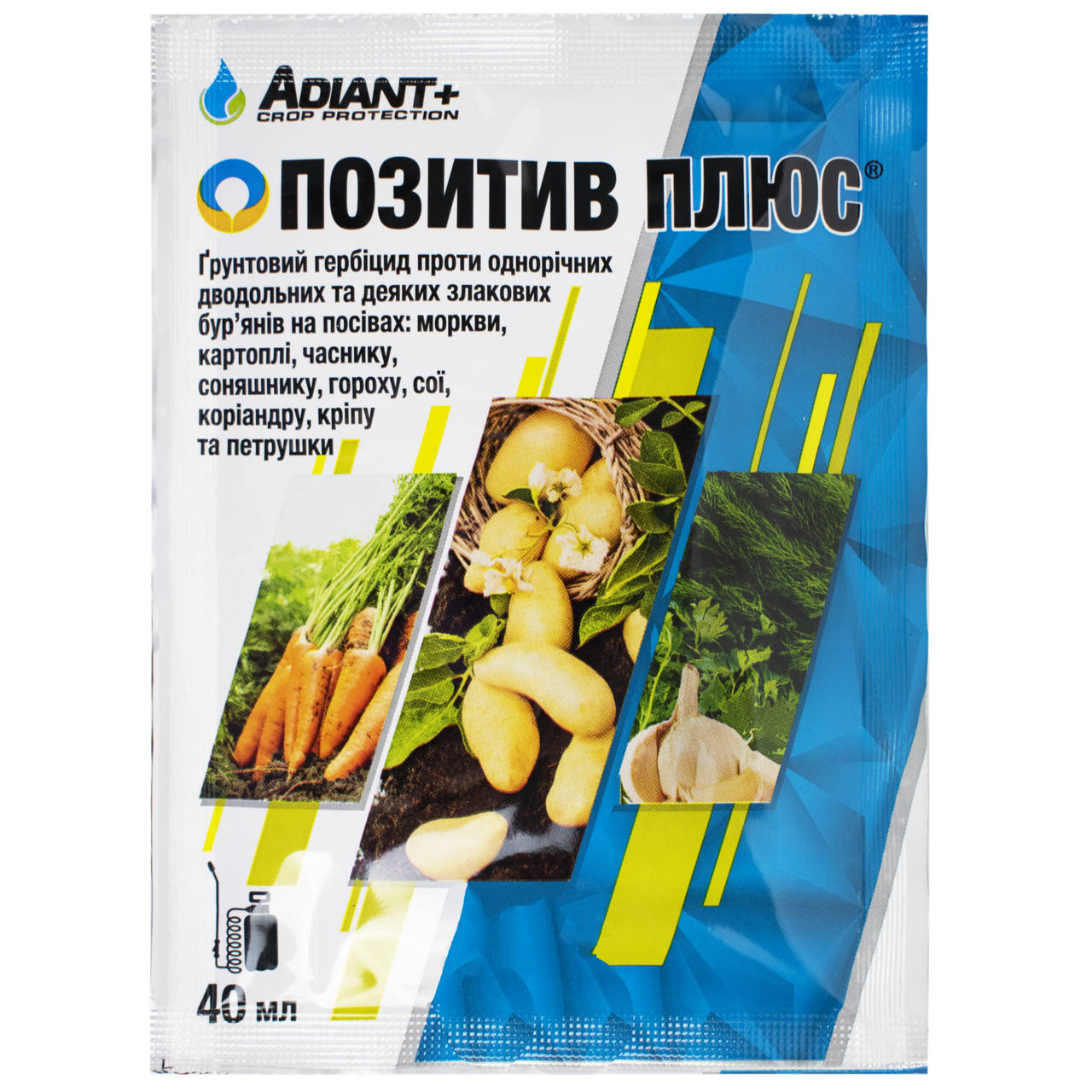 

Гербицид Позитив плюс 40 мл Adiant+