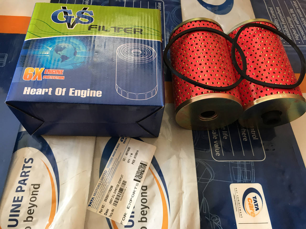 

Фильтр топлива Е2 Е3 комплект 2 шт. ТАТА и Эталон