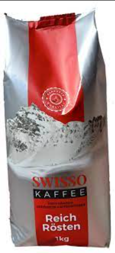 

Кофе Swisso Kaffee Reich Rosten 100% Arabiсa в зернах 1 кг
