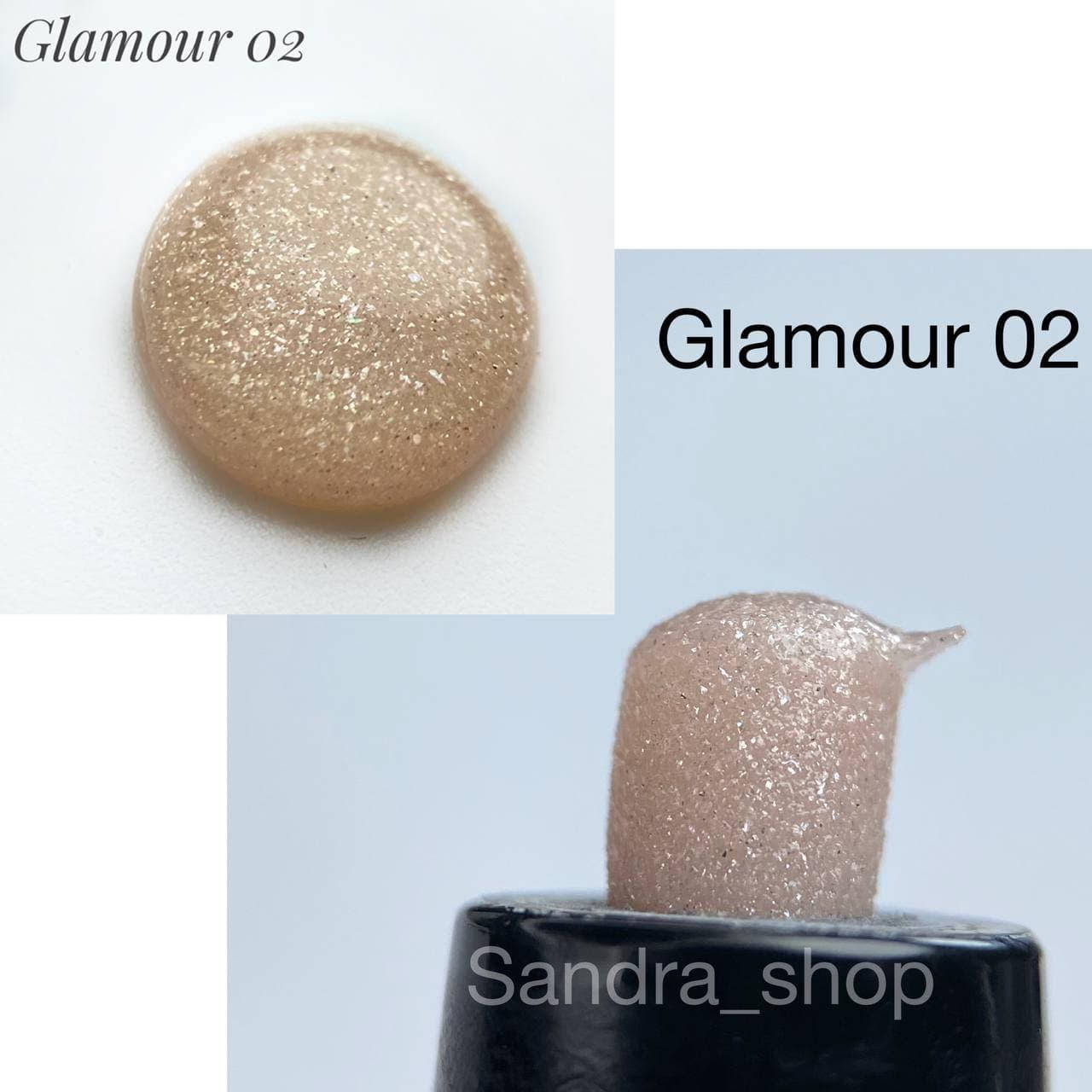 

Акрил-Гель Kira Nails 30 ml Glamour №02