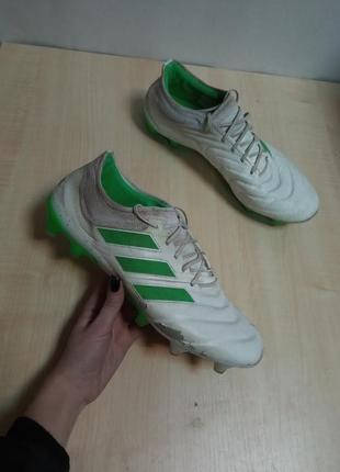 

Футбольные бутсы adidas copa 19.1 fg bb9186 оригинал, Белый