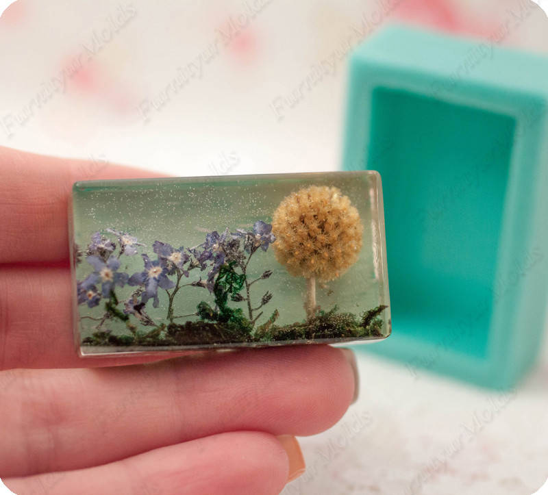 

Эксклюзивный силиконовый молд на крупный параллелепипед, для эпоксидной смолы.