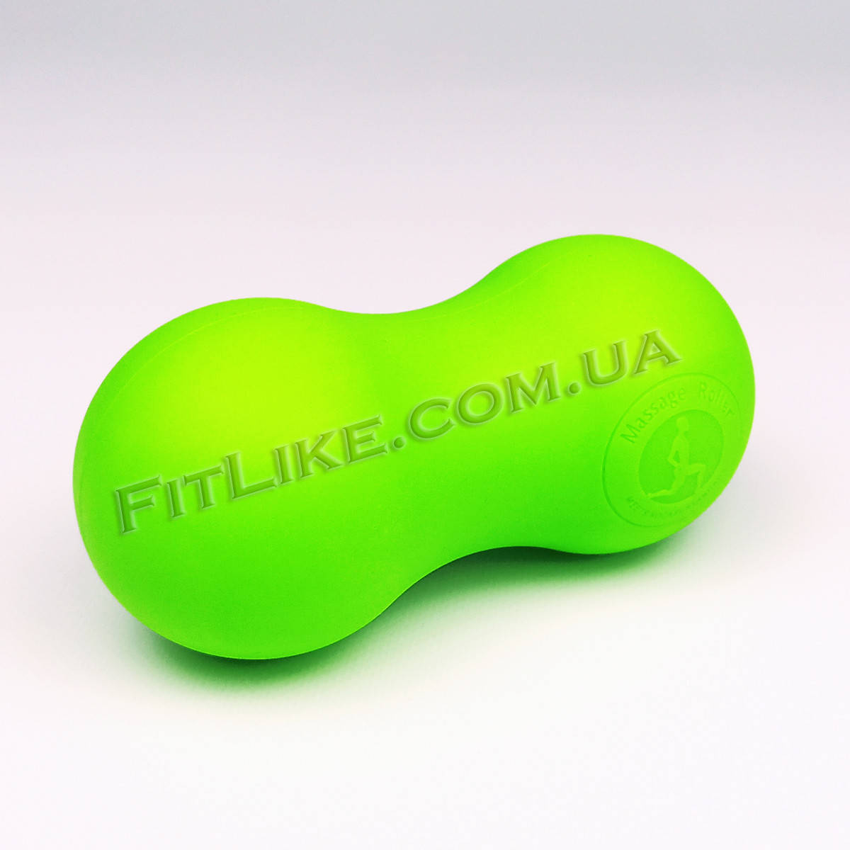 

Двойной массажный мячик DuoBall Rad Roller (каучуковый массажер для шеи и спины) Салатовый