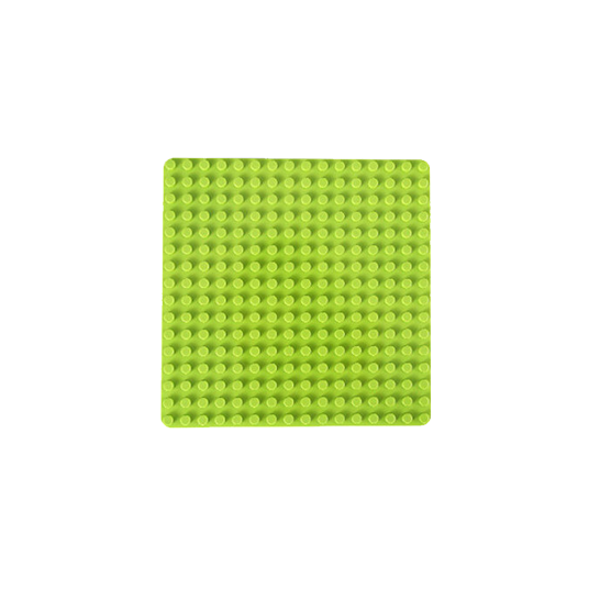 

Строительная пластина 25.5 см x 25.5 см (16х16 точек) для конструктора LEGO Duplo Салатовая, Салатовый
