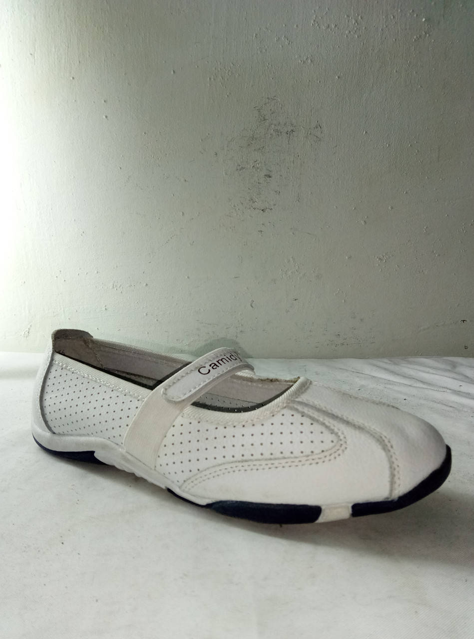 

Туфли женские летние кожаные CAMIDY, Белый