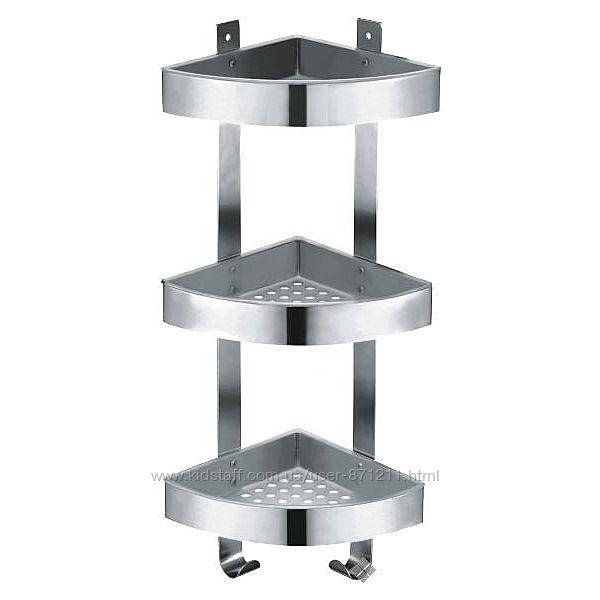 

Угловая настенная полочка из нержавеющей стали IKEA BROGRUND