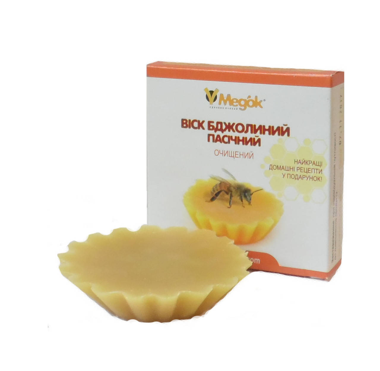 

Воск пчелиный натуральный косметологический 40 гр Медок