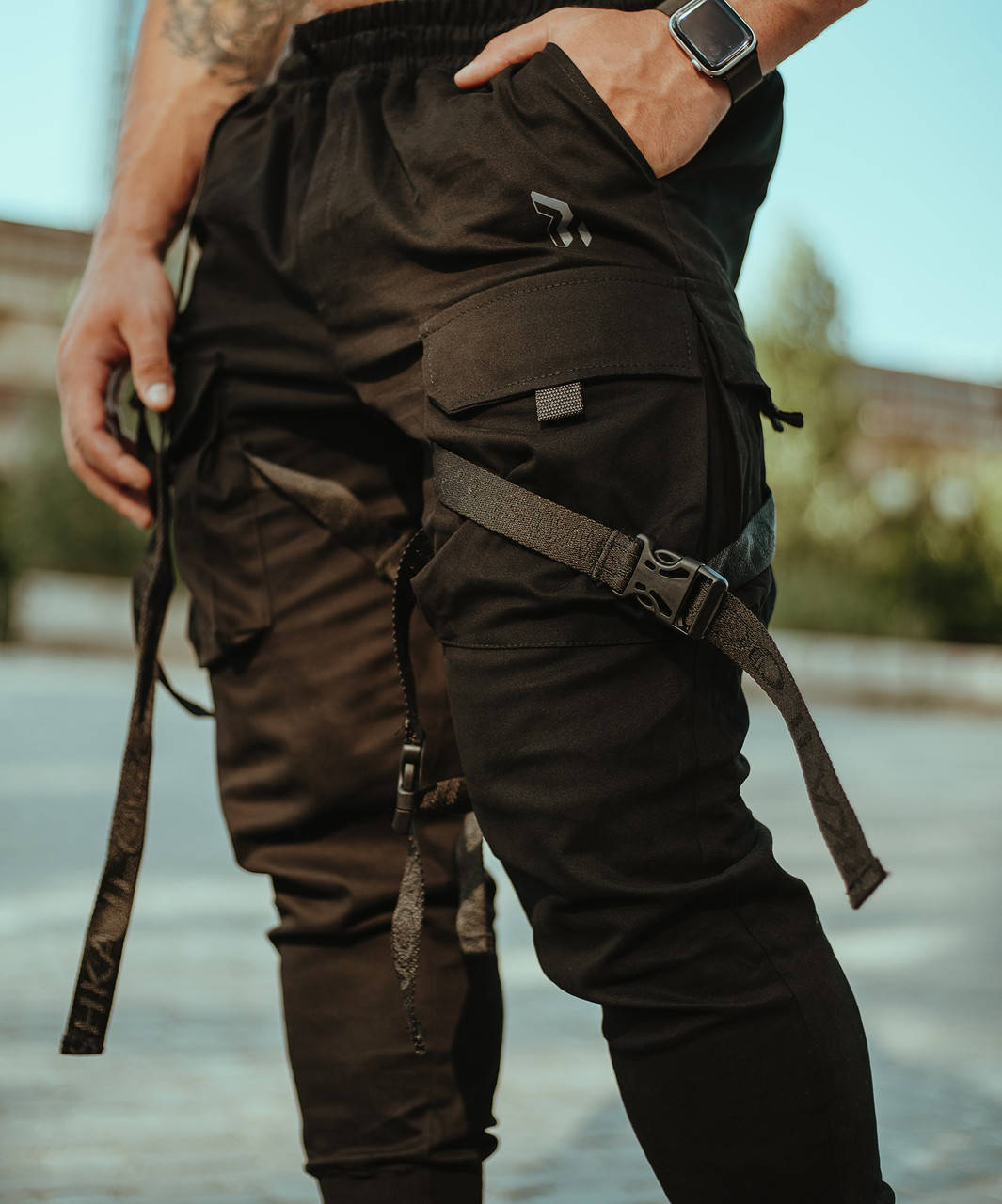 

Молодежные брюки карго Пушка Огонь Gata черные мужские брюки-карго стильные штаны cargo