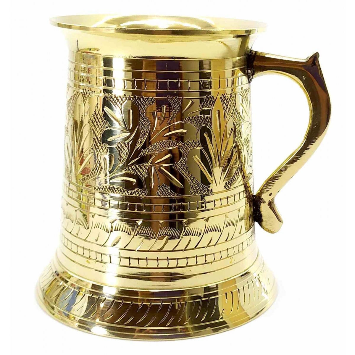 

Кружка бронзовая позолоченная 0,5л. 12х11х11 см