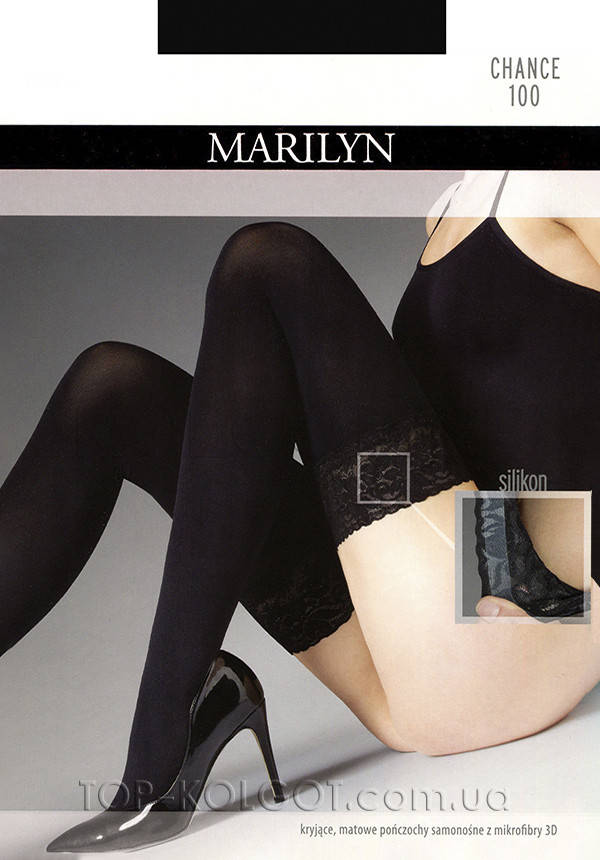 

Чулки плотные из микрофибры MARILYN Chance 100