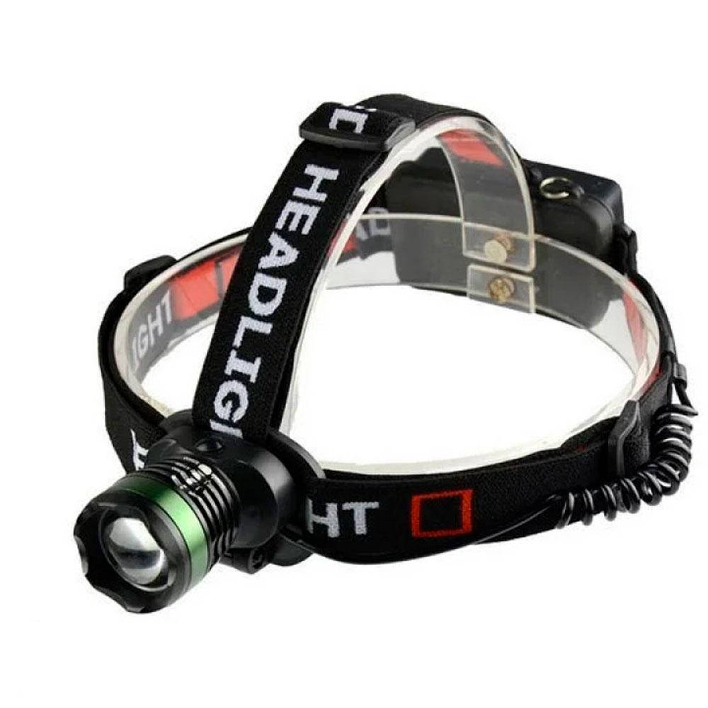 

Налобный светодиодный фонарик Bailong BL-T05-T6 / Фонарик на голову, Черный